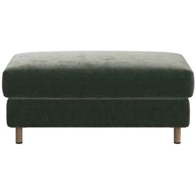 BoConcept Puf individual tela Ravello . Verde ceniza BoConcept Puf individual tela Ravello . Verde ceniza