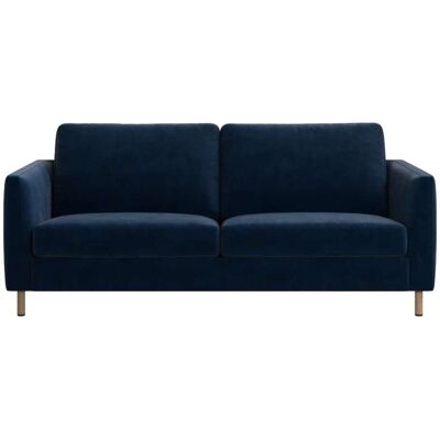 BoConcept Sofá individual de 2,5 plazas tela Ravello . Azul oscuro BoConcept Sofá individual de 2,5 plazas tela Ravello . Azul oscuro