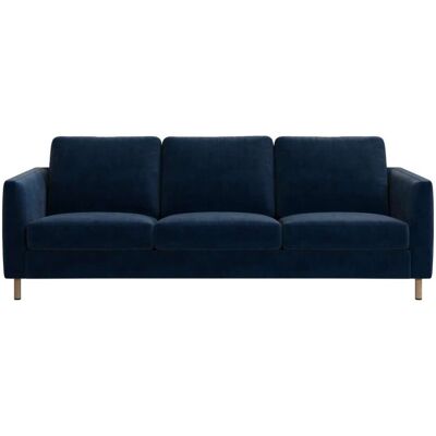 BoConcept Sofá individual de 3 plazas Ravello . Azul oscuro BoConcept Sofá individual de 3 plazas Ravello . Azul oscuro