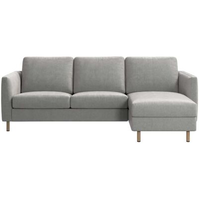 BoConcept Sofá individual con chaiselongue derecha Ravello . Gris claro BoConcept Sofá individual con chaiselongue derecha Ravello . Gris claro