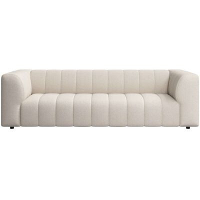 BoConcept Sofá Bellagio de 3 plazas tela Lazio bouclé . Blanco BoConcept Sofá Bellagio de 3 plazas tela Lazio bouclé . Blanco