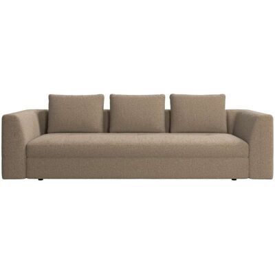 BoConcept Sofá Bergamo de 3 plazas tela Lazio bouclé . Marrón BoConcept Sofá Bergamo de 3 plazas tela Lazio bouclé . Marrón