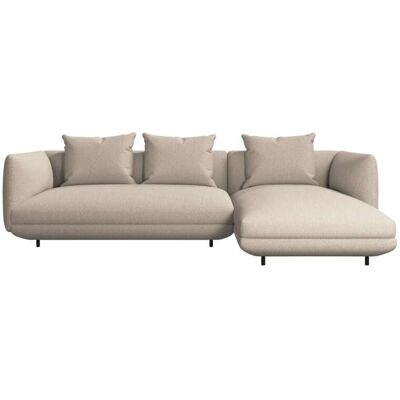 BoConcept Sofá Salamanca chaiselongue derecha Lazio bouclé . Beige BoConcept Sofá Salamanca chaiselongue derecha Lazio bouclé . Beige
