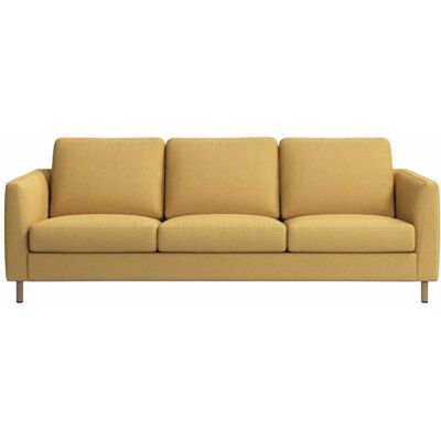 BoConcept Sofá individual de 3 plazas Ravello . Mostaza BoConcept Sofá individual de 3 plazas Ravello . Mostaza