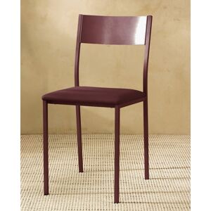 El Corte Inglés Silla en símil piel Vania. Burdeos El Corte Inglés Silla en símil piel Vania. Burdeos