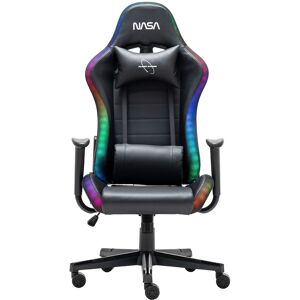 NASA Silla Gaming Pioneer RGB. Negro NASA Silla Gaming Pioneer RGB. Negro