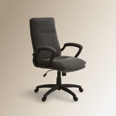 El Corte Inglés Silla de escritorio Percy . Gris oscuro El Corte Inglés Silla de escritorio Percy . Gris oscuro