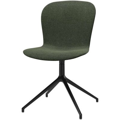 BoConcept Pack de dos sillas Adelaide giratoria negra tela Lazio . Verde oscuro BoConcept Pack de dos sillas Adelaide giratoria negra tela Lazio . Verde oscuro