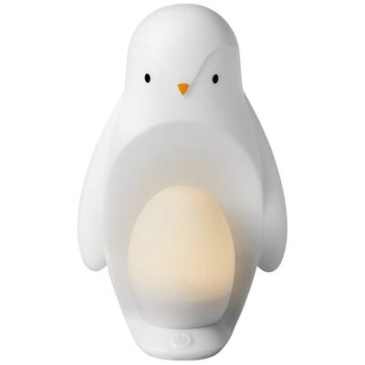 Luz Nocturna 2 en 1 para Bebé Pinguino Portátil Regulable y Recargable Luz Nocturna 2 en 1 para Bebé Pinguino Portátil Regulable y Recargable