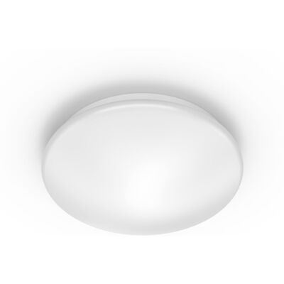 Philips Plafón LED redondo Moire 6W 450lm 4000K. (Ø 25 cm) Blanco Philips Plafón LED redondo Moire 6W 450lm 4000K. (Ø 25 cm) Blanco
