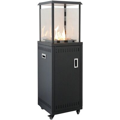 Nora Flame Estufa de gas exterior Kauai de 9 kw. Negro Nora Flame Estufa de gas exterior Kauai de 9 kw. Negro