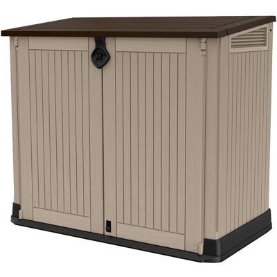 Keter Arcón de jardín resina, 845 itros, 130 x 74 x 110 cm. (De 1 a 3 m²) Beige Keter Arcón de jardín resina, 845 itros, 130 x 74 x 110 cm. (De 1 a 3 m²) Beige