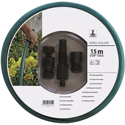 Tecnomat by Bricoman - Tubo 3 Strati Ø15 mm - 15 m - Juego de manguera Tecnomat by Bricoman - Tubo 3 Strati Ø15 mm - 15 m - Juego de manguera