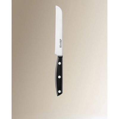 Arcos Cuchillo tomatero perlado 130 mm Serie Ibiza de . Negro Arcos Cuchillo tomatero perlado 130 mm Serie Ibiza de . Negro