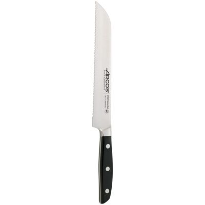 Arcos Cuchillo de pan Manhattan . Negro Arcos Cuchillo de pan Manhattan . Negro