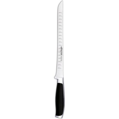 Arcos Cuchillo jamonero con alveolos Kyoto . Negro Arcos Cuchillo jamonero con alveolos Kyoto . Negro