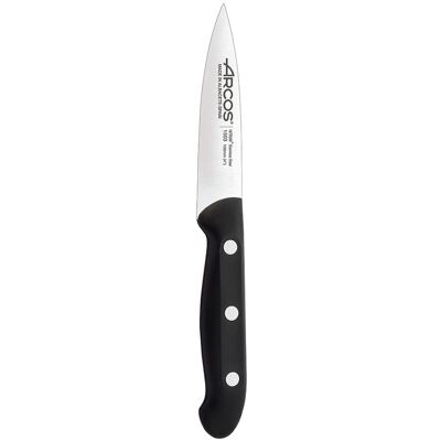 Arcos Cuchillo pelador Maître . (10 cm) Negro Arcos Cuchillo pelador Maître . (10 cm) Negro