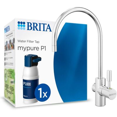 Brita P1+GRIFO 1 VIA - Filtro de agua de bajo fregadero Brita P1+GRIFO 1 VIA - Filtro de agua de bajo fregadero
