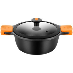 Bra Cacerola con tapa Efficient Pro . (Cacerola de 20 cm) Negro Bra Cacerola con tapa Efficient Pro . (Cacerola de 20 cm) Negro