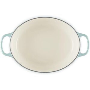 Le Creuset Signature Cazuela de Hierro Fundido Oval de 27cm - Sal Marina Le Creuset Signature Cazuela de Hierro Fundido Oval de 27cm - Sal Marina