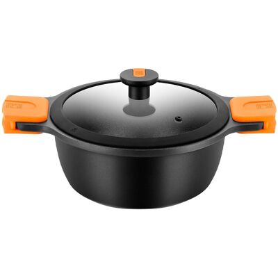 Bra Cacerola con tapa Efficient Pro . (Cacerola de 36 cm) Negro Bra Cacerola con tapa Efficient Pro . (Cacerola de 36 cm) Negro