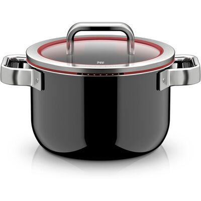 WMF Cacerola alta con tapa Fusiontec Pro . (Cacerola de 20 cm) Negro WMF Cacerola alta con tapa Fusiontec Pro . (Cacerola de 20 cm) Negro