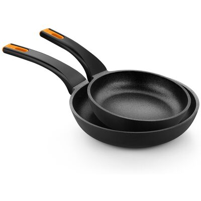 Bra Juego de 2 sartenes Efficient Pro . Negro Bra Juego de 2 sartenes Efficient Pro . Negro