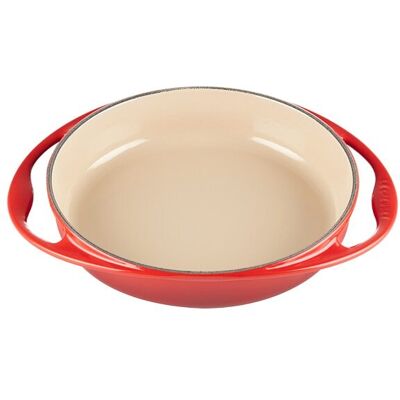 Le Creuset Bandeja de Tarta Tatín . (28 cm) Cereza Le Creuset Bandeja de Tarta Tatín . (28 cm) Cereza
