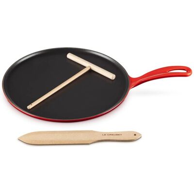 Le Creuset Crepera pequeña de Hierro Fundido . Cereza Le Creuset Crepera pequeña de Hierro Fundido . Cereza