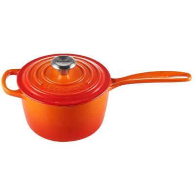 Le Creuset Cazo de Hierro Fundido . (Cazo de 18 cm) Volcánico Le Creuset Cazo de Hierro Fundido . (Cazo de 18 cm) Volcánico