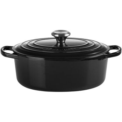 Le Creuset Cocotte redonda de hierro fundido . (28 cm) Negro Ónix Le Creuset Cocotte redonda de hierro fundido . (28 cm) Negro Ónix