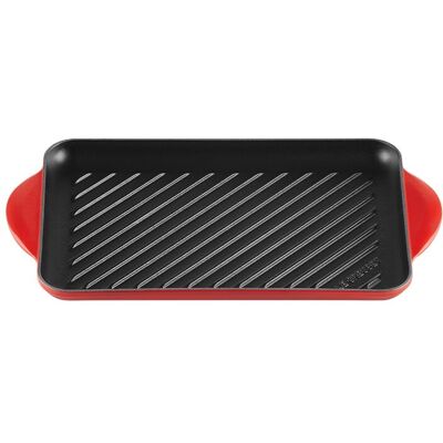 Le Creuset Parrilla rectangular de hierro fundido . (Grill de 32 cm) Cereza Le Creuset Parrilla rectangular de hierro fundido . (Grill de 32 cm) Cereza