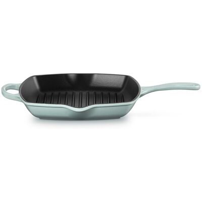 Le Creuset Sartén Skillet cuadrada de hierro fundido . (Sartén de 26 cm) Verde claro Le Creuset Sartén Skillet cuadrada de hierro fundido . (Sartén de 26 cm) Verde claro