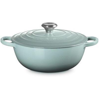 Le Creuset Marmita de hierro fundido . (Cacerola de 26 cm) Verde claro Le Creuset Marmita de hierro fundido . (Cacerola de 26 cm) Verde claro