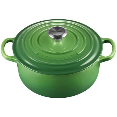 Le Creuset Cocotte redonda de hierro fundido . (28 cm) Bambú Le Creuset Cocotte redonda de hierro fundido . (28 cm) Bambú