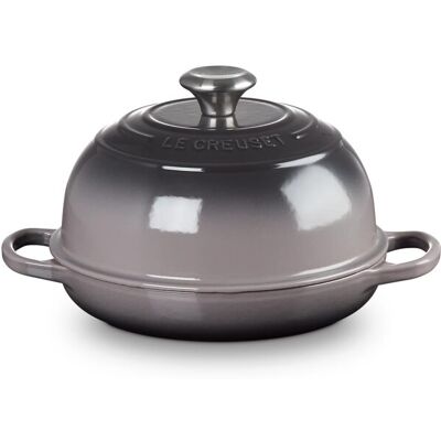 LE CREUSET - Cocotte à Pain en Fonte Émaillée 24 cm Flint Gris - Sarten de hierro fundido LE CREUSET - Cocotte à Pain en Fonte Émaillée 24 cm Flint Gris - Sarten de hierro fundido