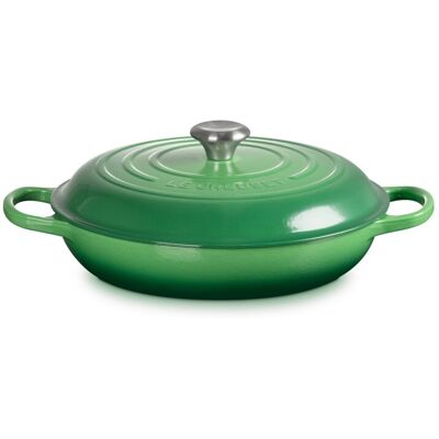 Le Creuset Cacerola baja de hierro fundido . (Cacerola de 28 cm) Bambú Le Creuset Cacerola baja de hierro fundido . (Cacerola de 28 cm) Bambú