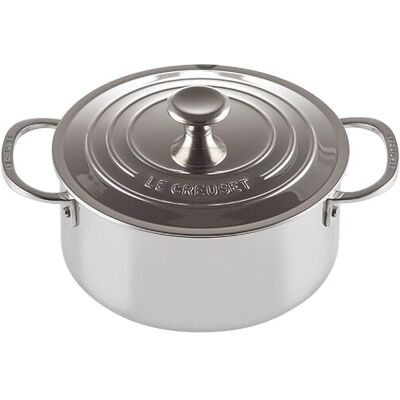 Le Creuset 3-Ply Plus Sartén de Acero Inoxidable 20cm Le Creuset 3-Ply Plus Sartén de Acero Inoxidable 20cm
