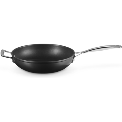 Le Creuset Sartén alta de aluminio antiadherente con asa . (Sartén de 28 cm) Negro Le Creuset Sartén alta de aluminio antiadherente con asa . (Sartén de 28 cm) Negro