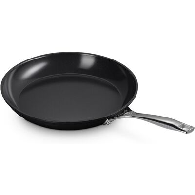 Le Creuset Sartén baja de aluminio antiadherente Ceramic . (Sartén de 24 cm) Negro Le Creuset Sartén baja de aluminio antiadherente Ceramic . (Sartén de 24 cm) Negro