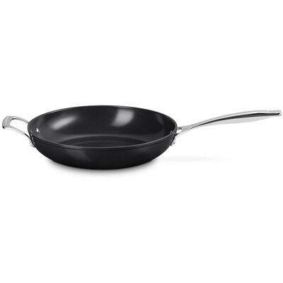 Le Creuset Sartén alta con asa de aluminio antiadherente Ceramic . (Sartén de 28 cm) Negro Le Creuset Sartén alta con asa de aluminio antiadherente Ceramic . (Sartén de 28 cm) Negro