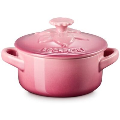 Le Creuset Mini cocotte cerámica de gres . Rosa Le Creuset Mini cocotte cerámica de gres . Rosa