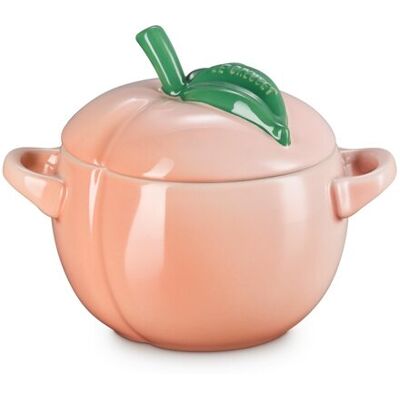 Le Creuset Mini cocotte fruit cerámica de gres . Melocotón Le Creuset Mini cocotte fruit cerámica de gres . Melocotón