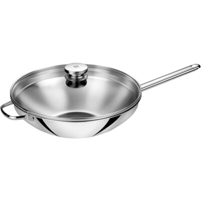 Zwilling Wok de acero Plus Plata 32 cm. Plata Zwilling Wok de acero Plus Plata 32 cm. Plata