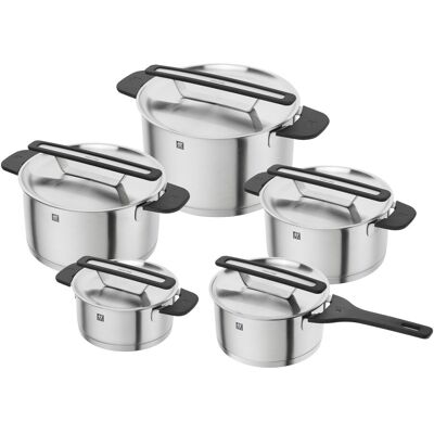 Zwilling Batería de cocina 5 piezas More . Plata Zwilling Batería de cocina 5 piezas More . Plata