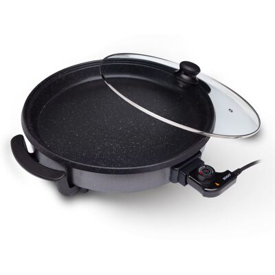 Sogo Paellera pizza pan 1500W 42cm de diámetro. Negro Sogo Paellera pizza pan 1500W 42cm de diámetro. Negro