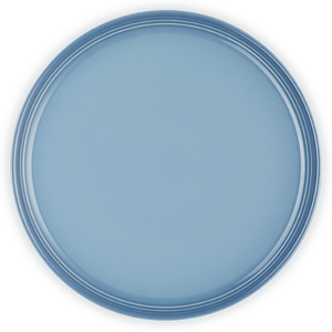 Le Creuset Plato llano Coupé . Azul celeste Le Creuset Plato llano Coupé . Azul celeste