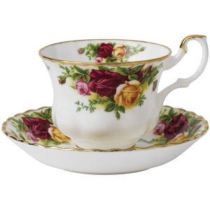 Royal Albert Taza de té con plato Old Country Roses . Multicolor Royal Albert Taza de té con plato Old Country Roses . Multicolor