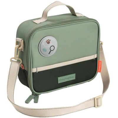 Done by Deer Bolsa térmica para almuerzo 400ml colección Tiny Trails. (10 X 24.5 X 21 Cm) Verde militar niño Done by Deer Bolsa térmica para almuerzo 400ml colección Tiny Trails. (10 X 24.5 X 21 Cm) Verde militar niño
