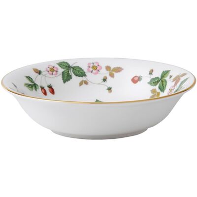 Cuenco de cereales Wild Strawberry de Wedgwood - Porcelana de hueso fina, 16cm Cuenco de cereales Wild Strawberry de Wedgwood - Porcelana de hueso fina, 16cm